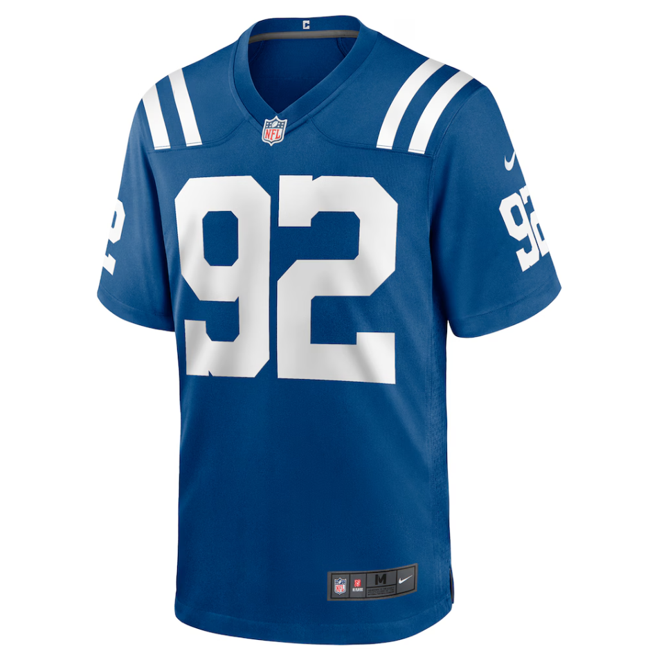 Indianapolis Colts Nike Game Home Retired Player Jersey - Royal - Björn Werner - Mens