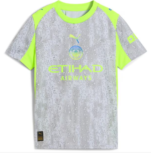Manchester City Third Shirt 2025 2026 Juniors