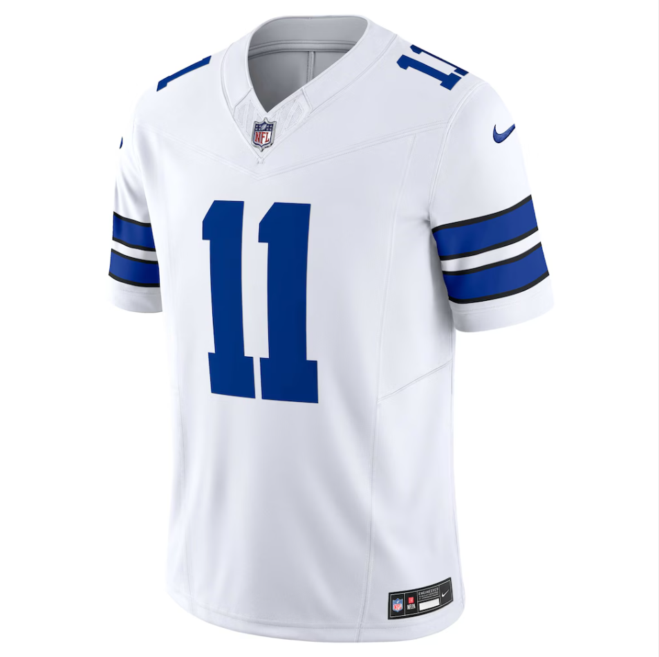 Men's Nike Micah Parsons White Dallas Cowboys Vapor F.U.S.E. Limited Jersey