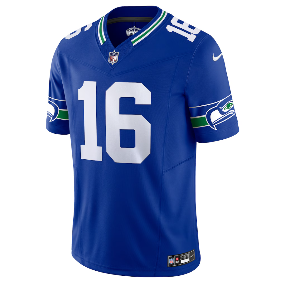 Men's Nike Tyler Lockett Royal Seattle Seahawks Vapor F.U.S.E. Limited Jersey