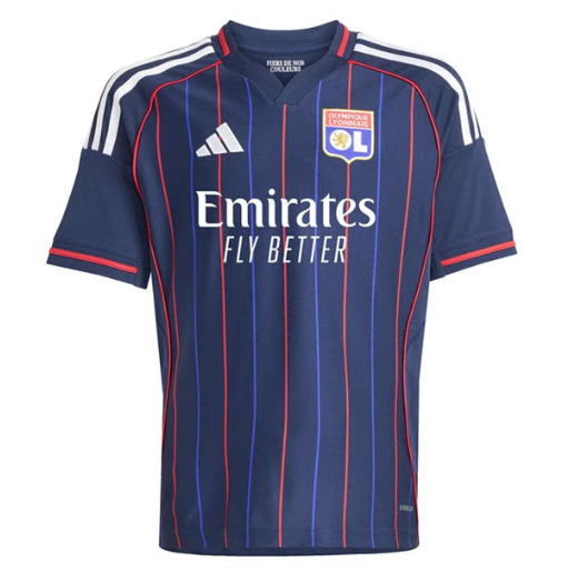 Olympique Lyon Away Shirt 2025 2026 Juniors