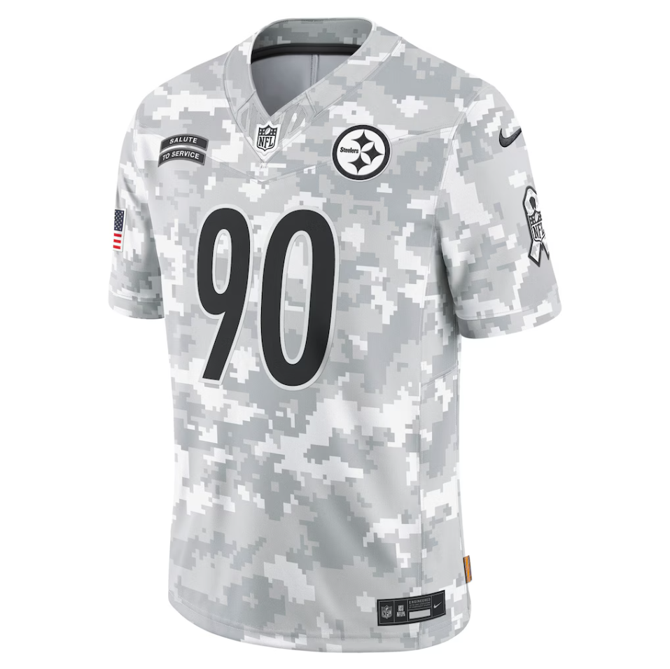 Pittsburgh Steelers Nike 2024 Salute to Service Jersey - T.J. Watt - Mens