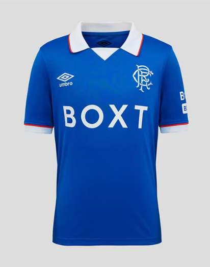 Rangers Home Shirt 2025 2026 Juniors