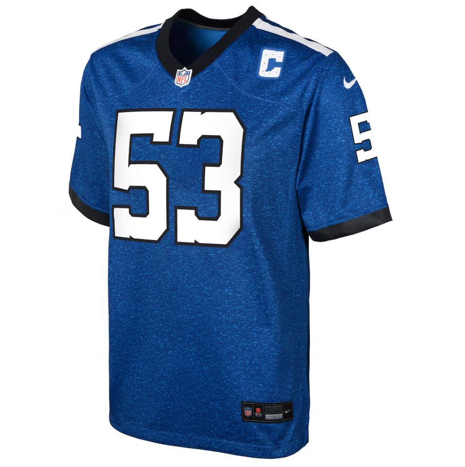 Youth Nike Shaquille Leonard Blue Indianapolis Colts Game Jersey