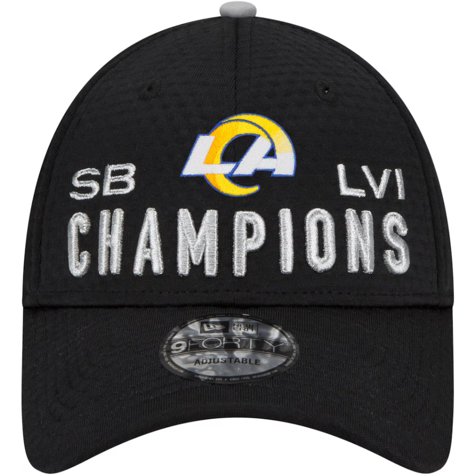 Los Angeles Rams New Era Super Bowl Champions 2022 9FORTY Cap