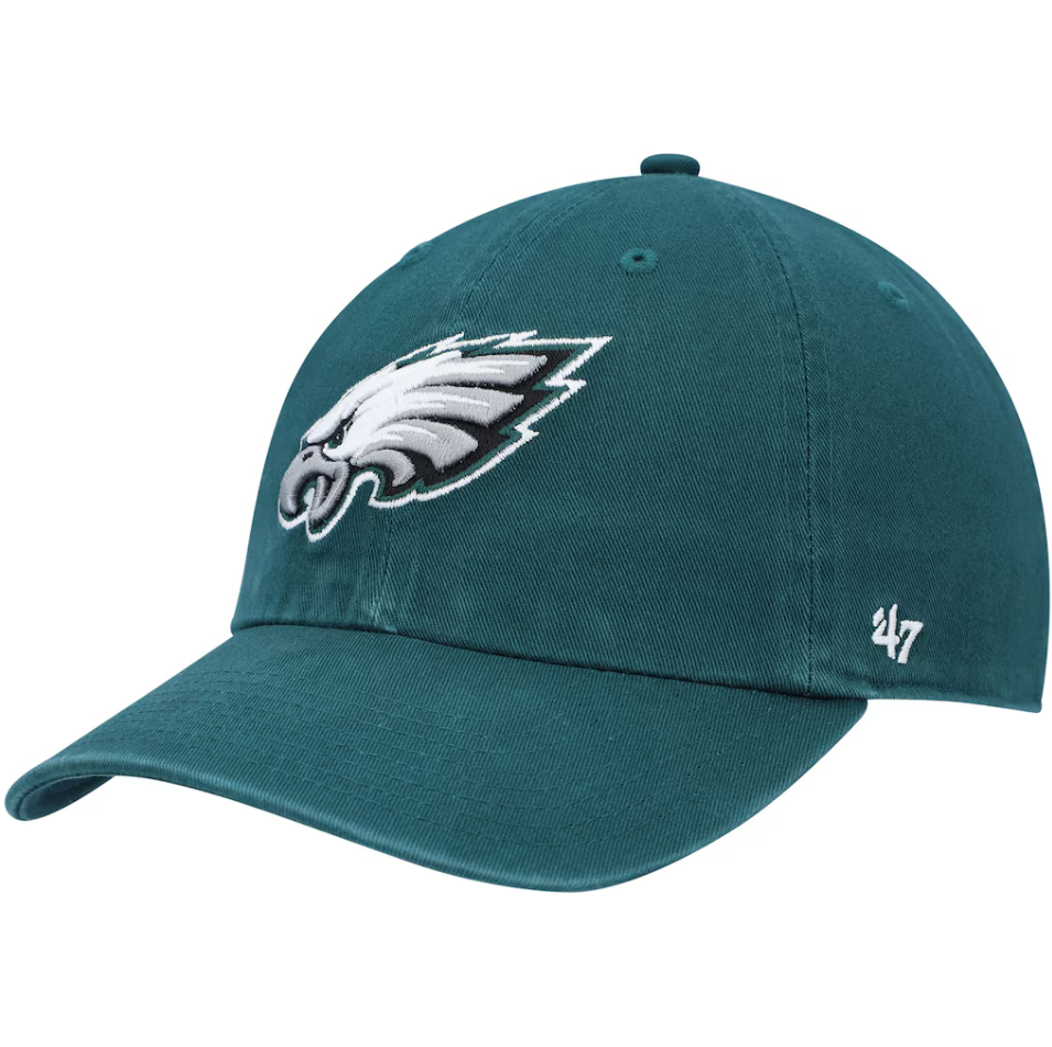Mens Philadelphia Eagles '47 Brand Midnight Green Cleanup Adjustable Hat