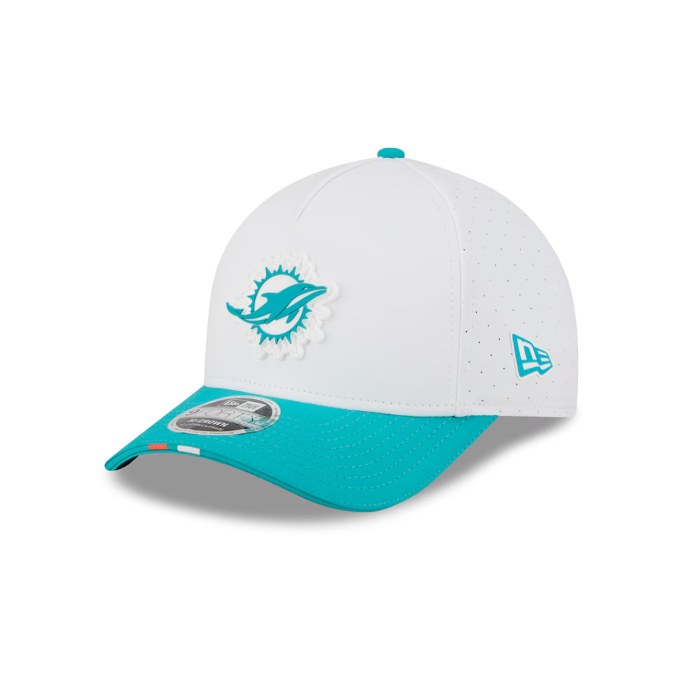 Miami Dolphins New Era 2025 Training 9Forty Cap