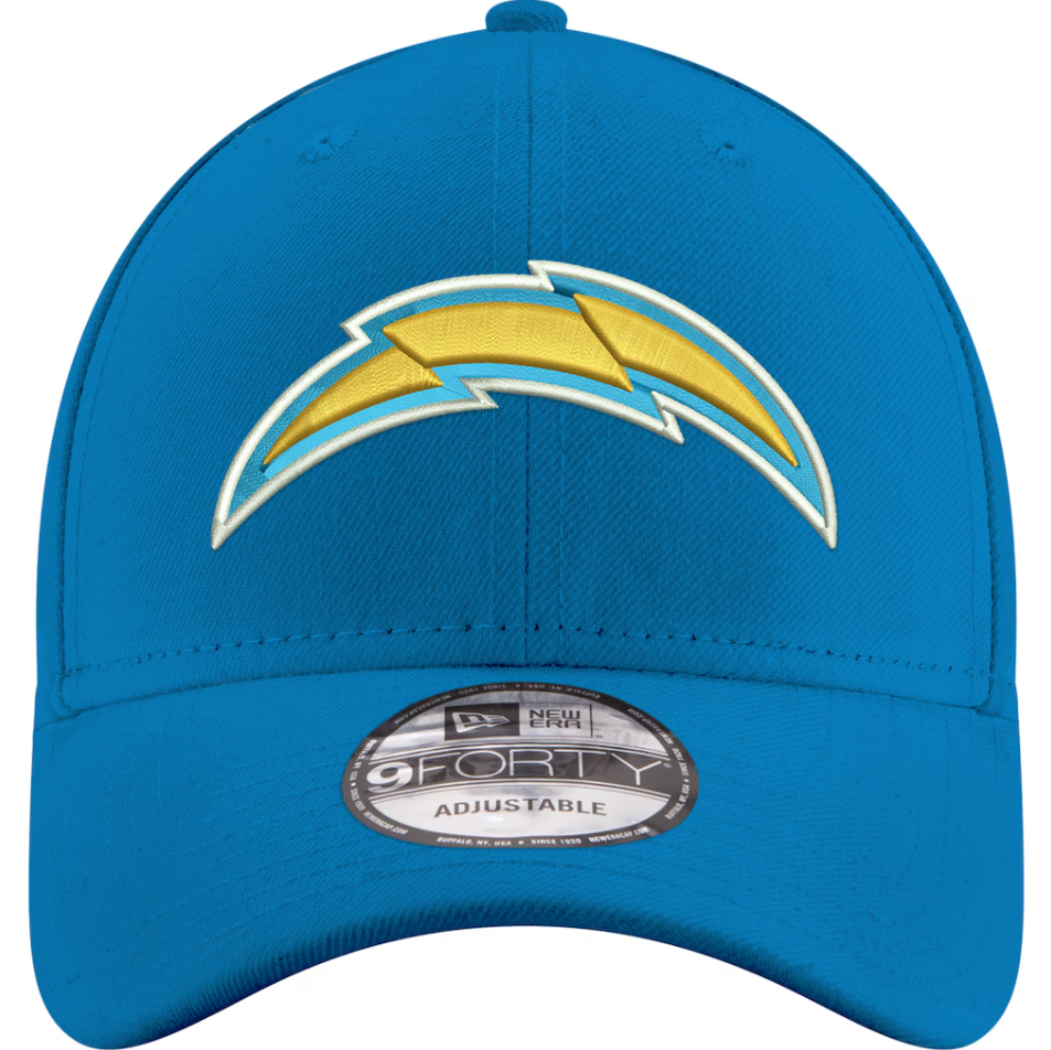 Los Angeles Chargers New Era The League 9FORTY Adjustable Cap