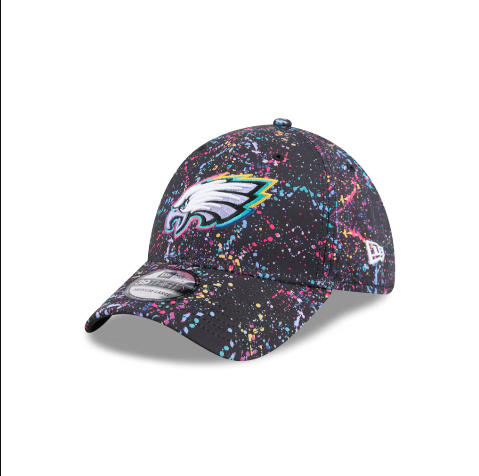 Philadelphia Eagles New Era 2025 Crucial Catch 39Thirty Cap