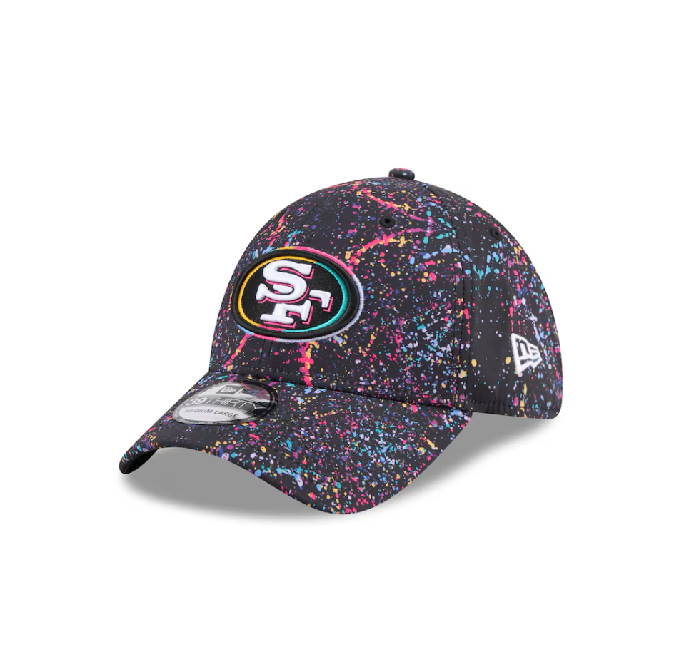 San Francisco 49ers New Era 2025 Crucial Catch 39Thirty Cap