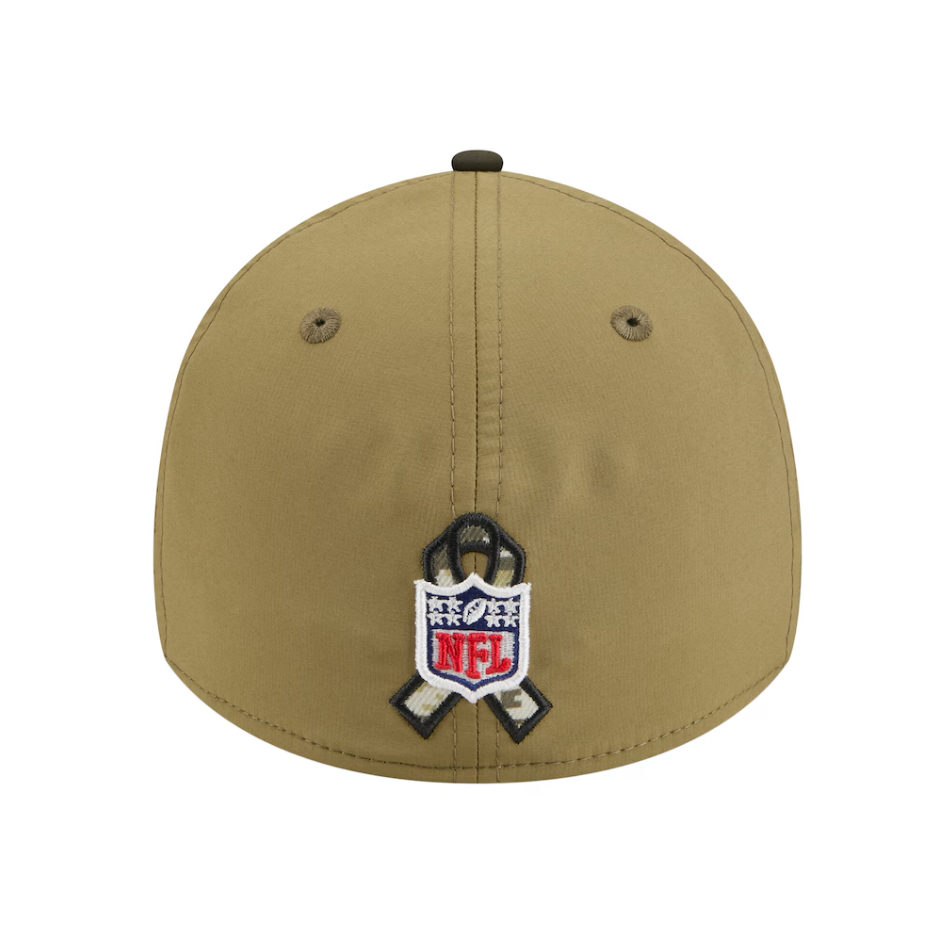 San Francisco 49ers New Era 2025 Salute To Service 39THIRTY Cap