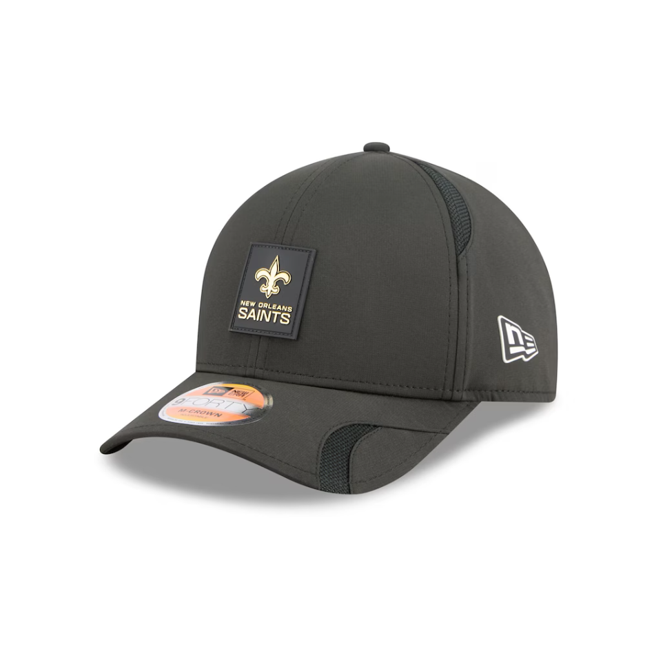 New Orleans Saints New Era 2025 Sideline 9FORTY M Crown Cap