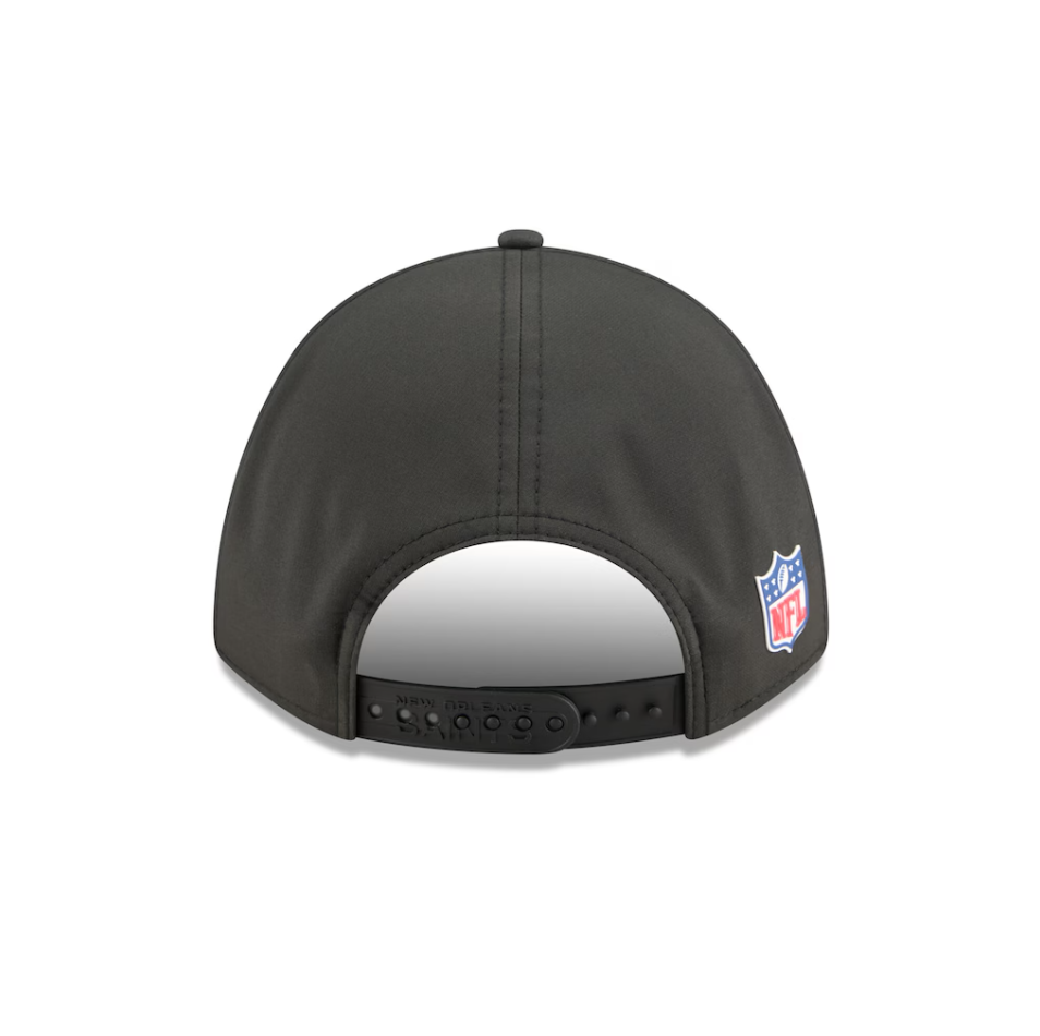 New Orleans Saints New Era 2025 Sideline 9FORTY M Crown Cap