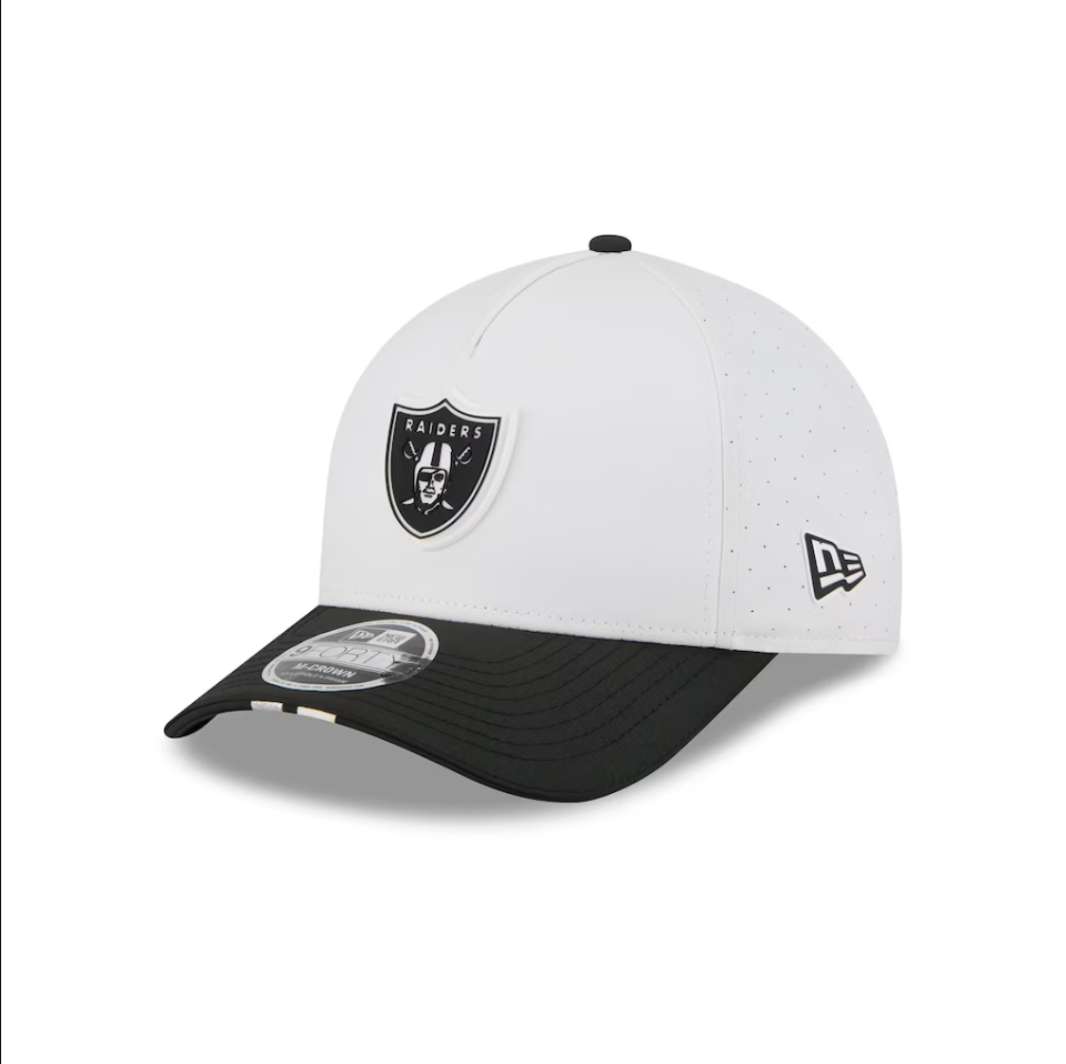 Las Vegas Raiders New Era 2025 Training 9Forty Cap
