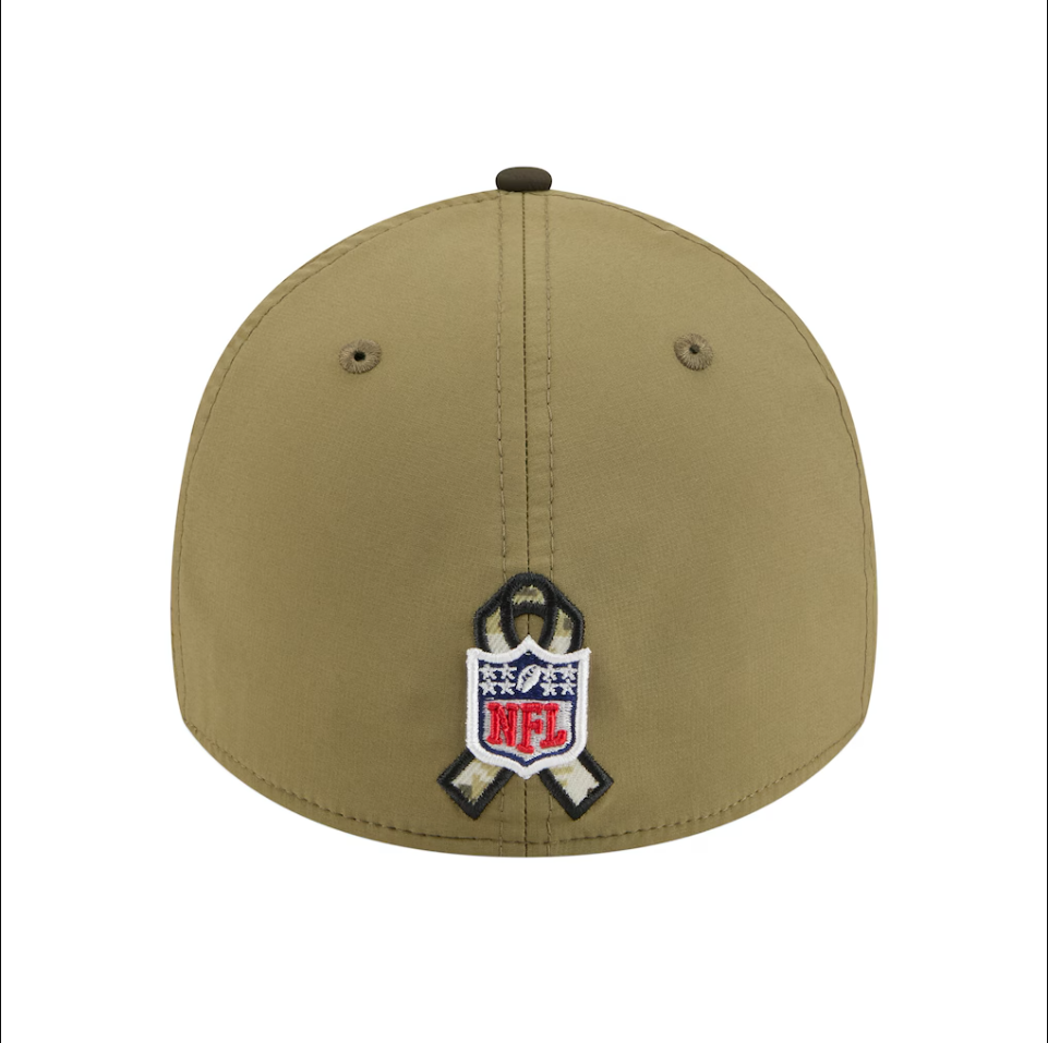 Philadelphia Eagles New Era 2025 Salute To Service 39THIRTY Cap