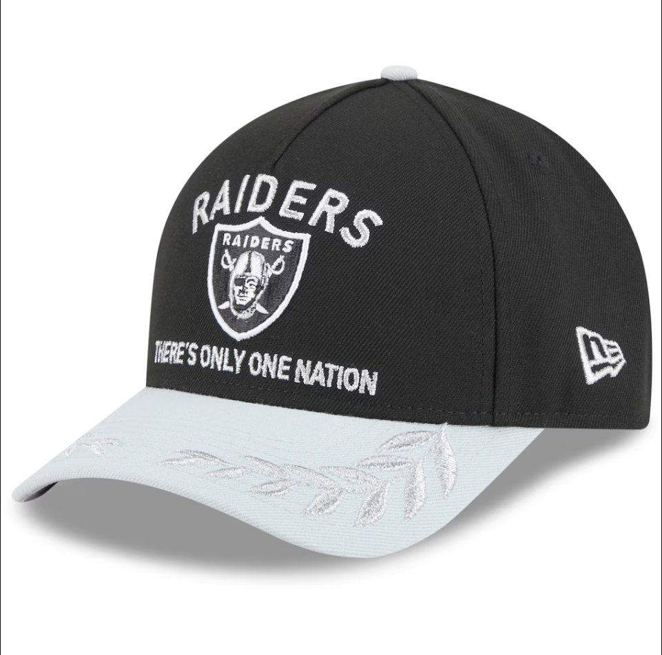 Las Vegas Raiders Draft New Era 9FORTY Cap