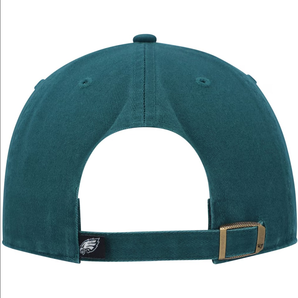 Mens Philadelphia Eagles '47 Brand Midnight Green Cleanup Adjustable Hat
