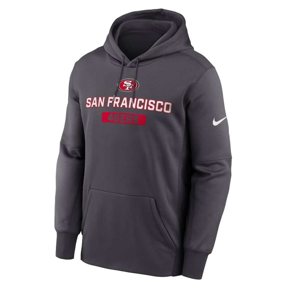 San Francisco 49ers Nike Therma Hoodie - Mens