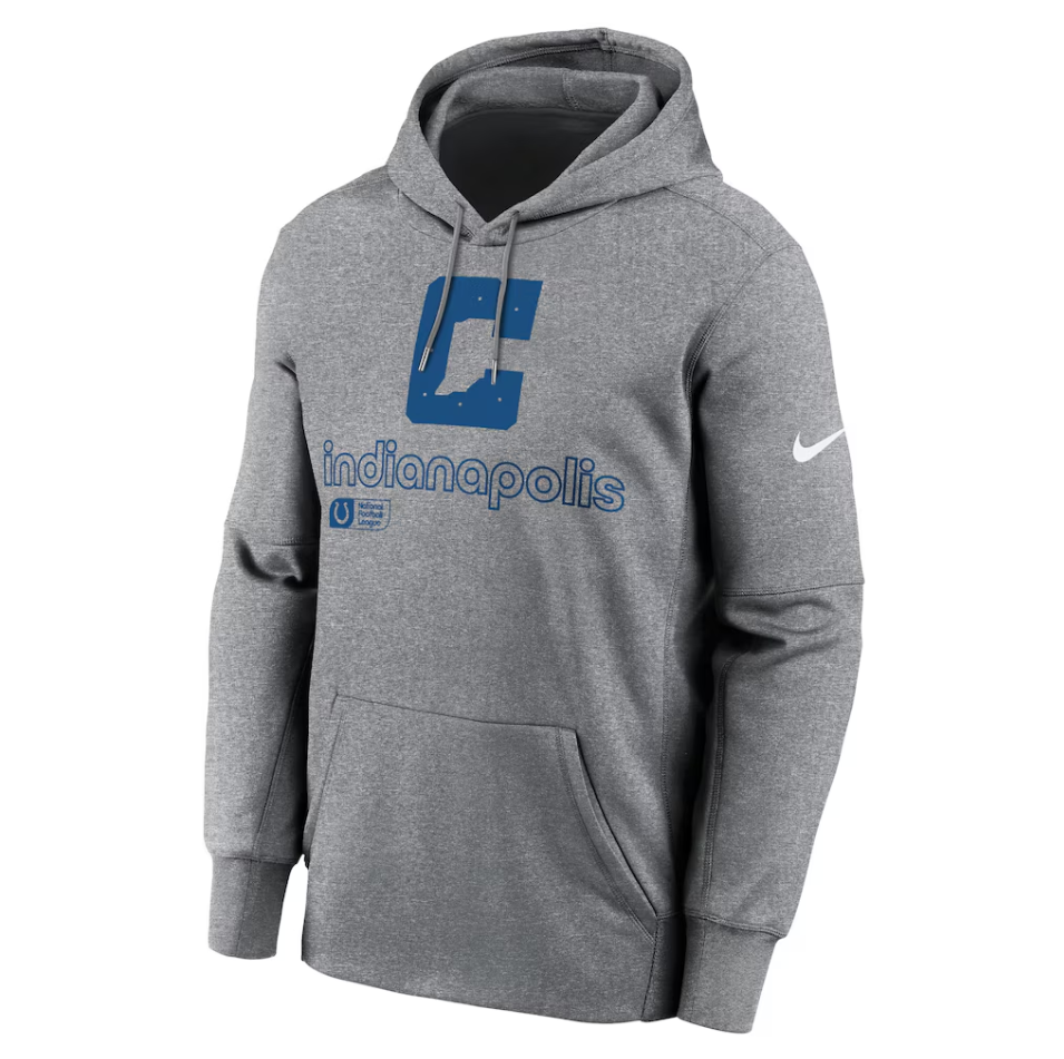 Indianapolis Colts Nike Performance Fleece Pullover Hoodie - Mens
