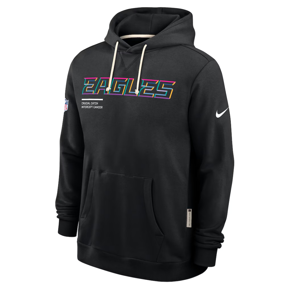 Philadelphia Eagles Nike 2025 Crucial Catch Dri-FIT Hoodie - Mens