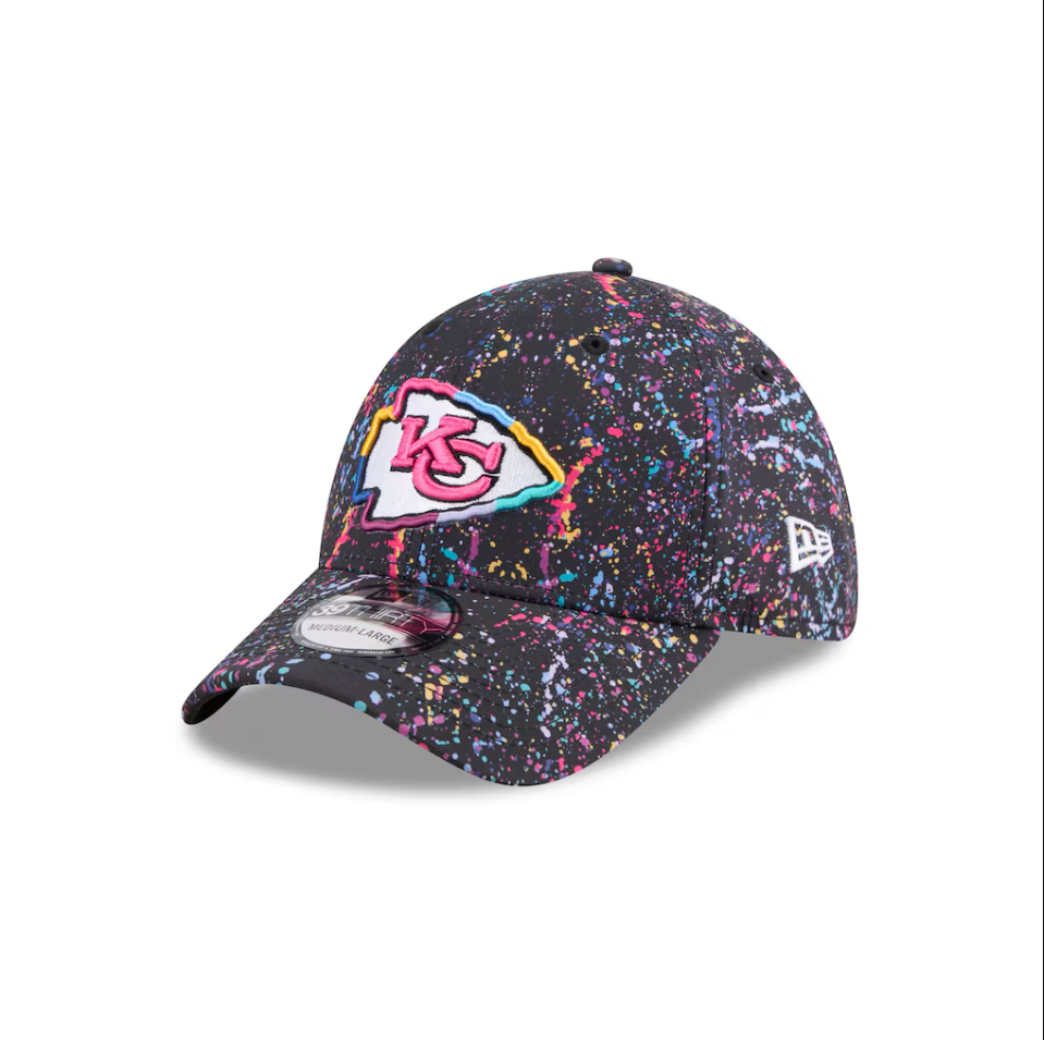 Kansas City Chiefs New Era 2025 Crucial Catch 39Thirty Cap