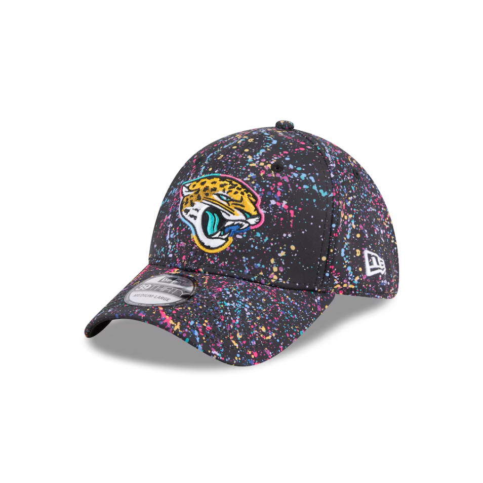 Jacksonville Jaguars New Era 2025 Crucial Catch 39Thirty Cap