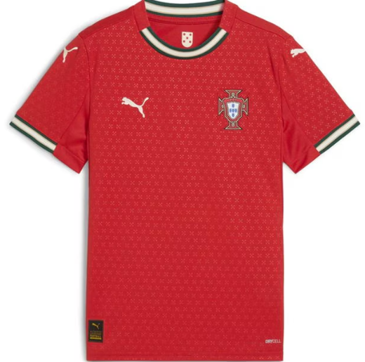 Portugal Home Shirt 2025 Juniors