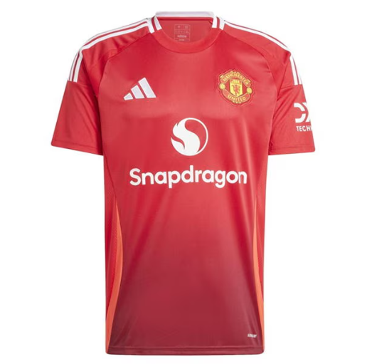 Manchester United Home Shirt 2024 2025 Adults