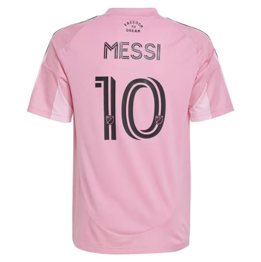 Inter Miami Messi Home Shirt 2025 2026 Juniors