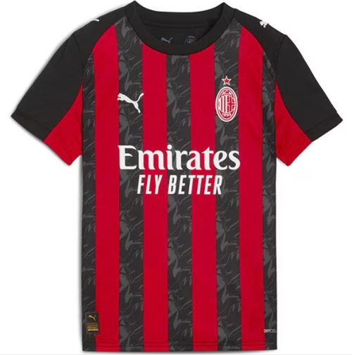 AC Milan Home Shirt 2025/26 Juniors