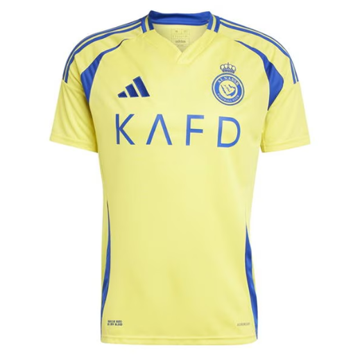 Adidas Al Nassr Ronaldo Home Shirt 2024 2025 Adults
