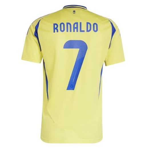Adidas Al Nassr Ronaldo Home Shirt 2024 2025 Adults