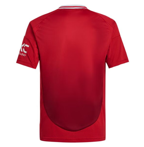 Manchester United Home Shirt 2024 2025 Juniors