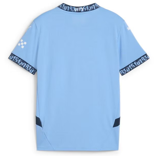 Manchester City Home Shirt 2024 2025 Juniors