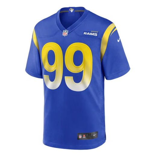 Nike NFL Home Game Shirt Mens LA Rams
