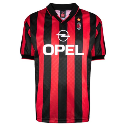 AC Milan 1996 Retro Home Football Shirt Adults