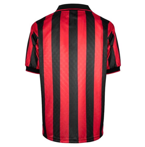 AC Milan 1996 Retro Home Football Shirt Adults